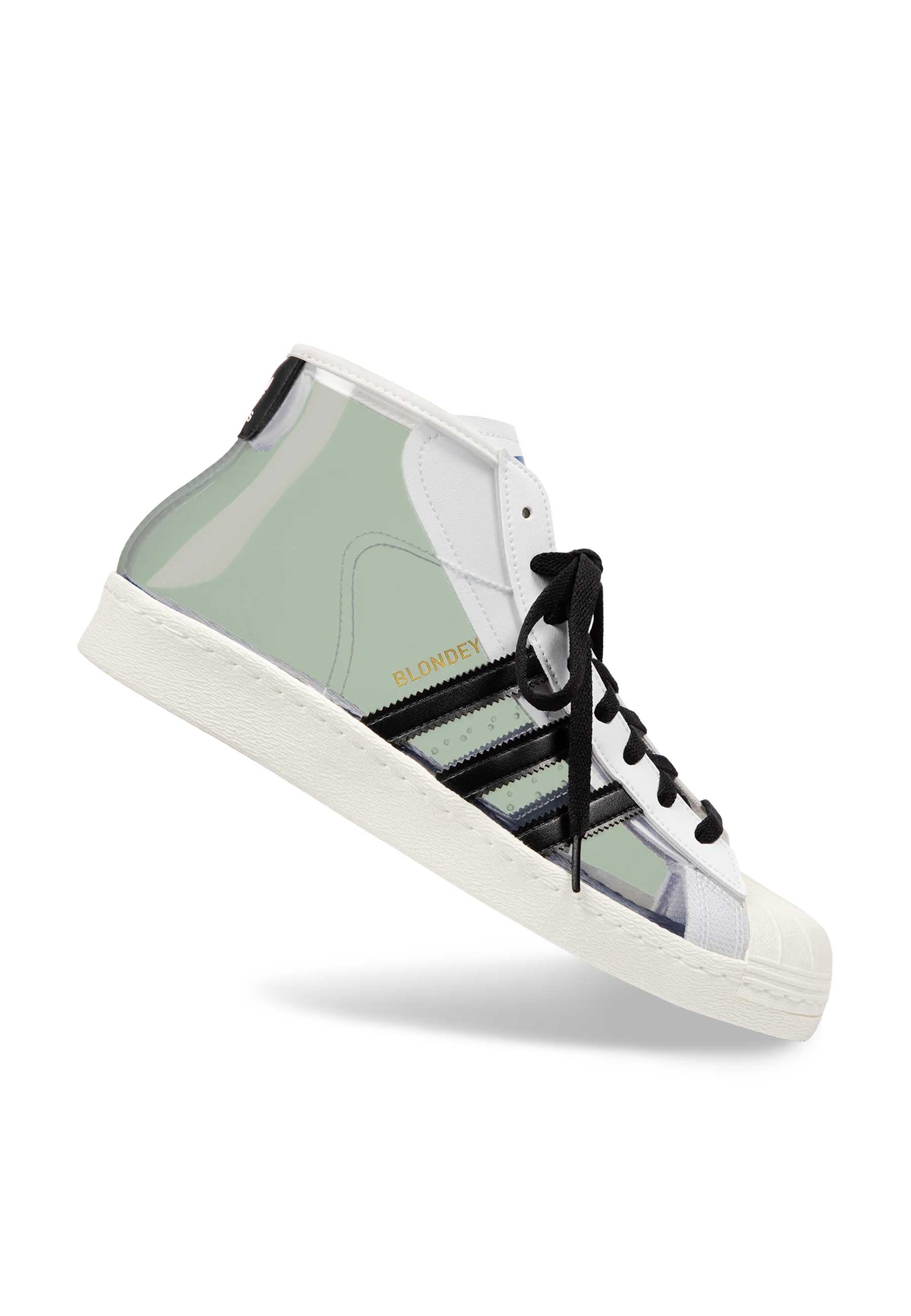 Thames MMXX X adidas 'Blondey Pro' Skate Shoes (White / Transparent)