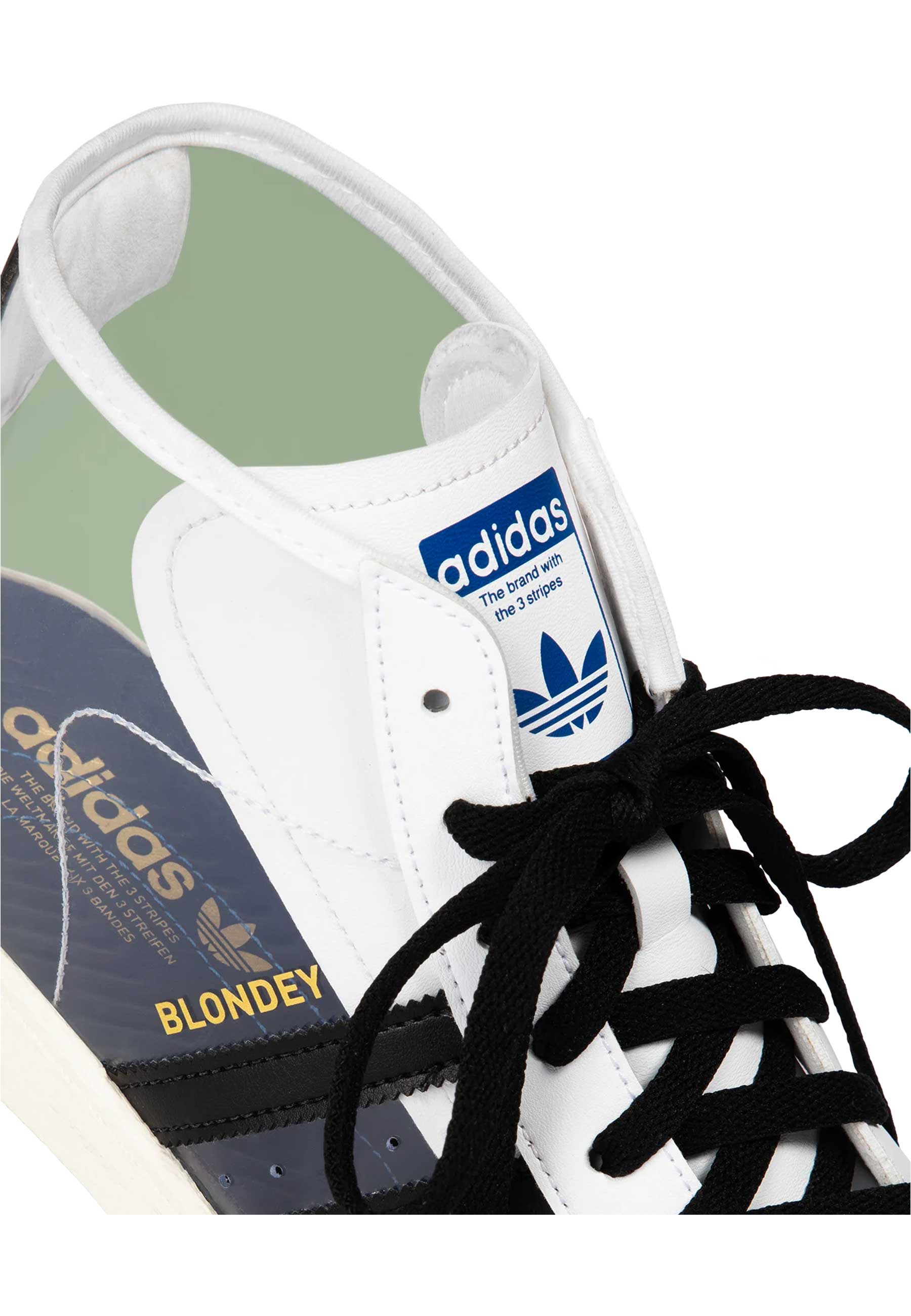Thames MMXX X adidas 'Blondey Pro' Skate Shoes (White / Transparent)