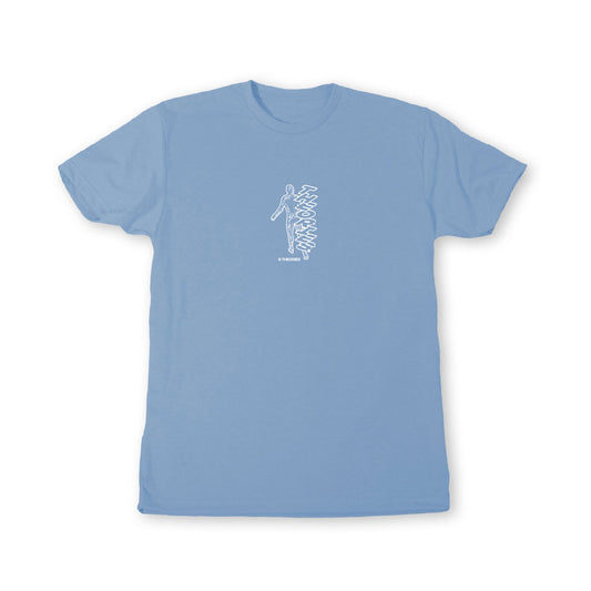 Theories 'Gridwalker' T-Shirt (Sky Blue)