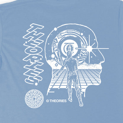 Theories 'Gridwalker' T-Shirt (Sky Blue)