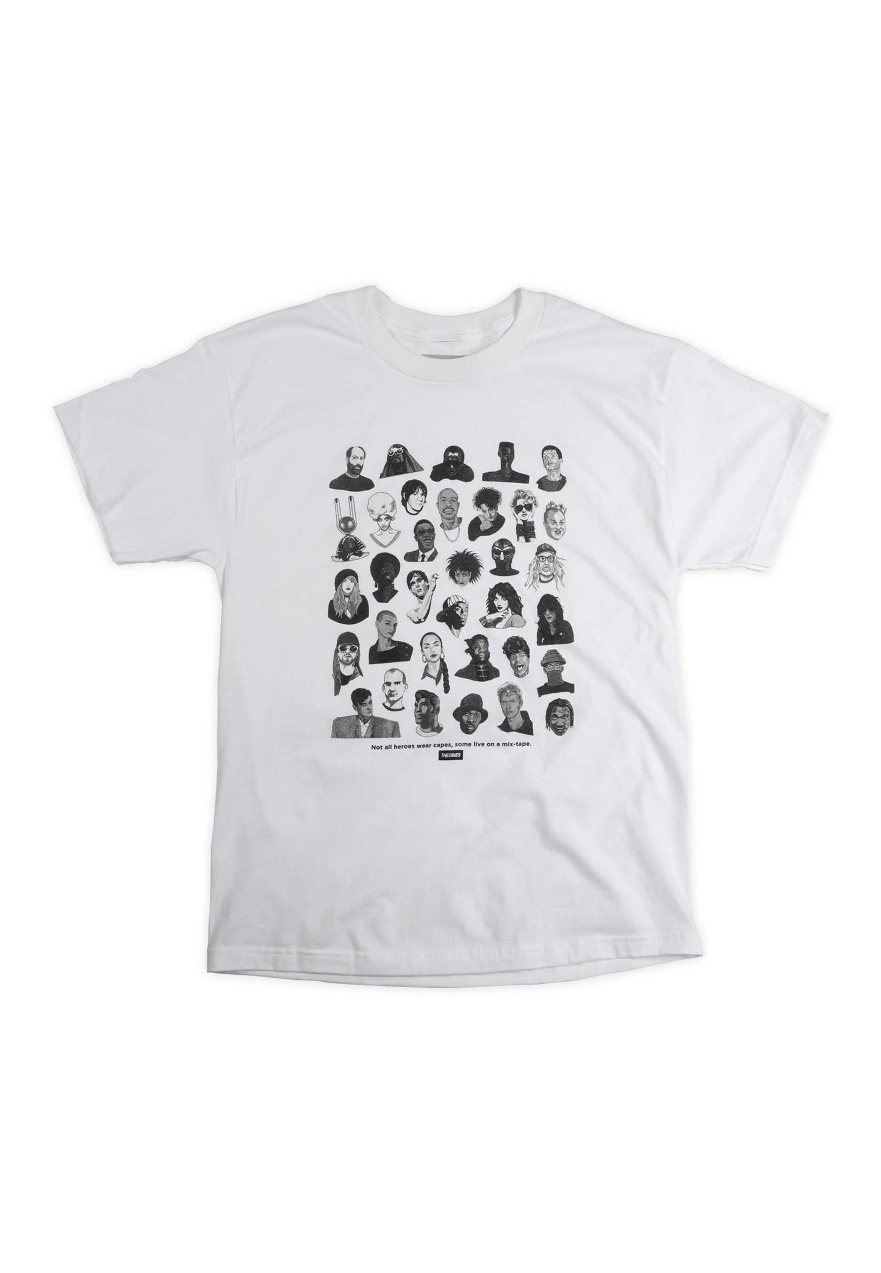 Theories 'Mixtape' T-Shirt (White)