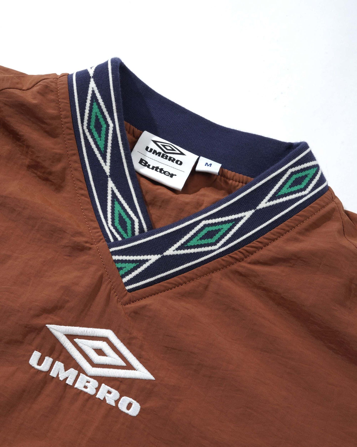 Butter Goods X Umbro 'Training' Pullover Crew (Chocolate / Tan)