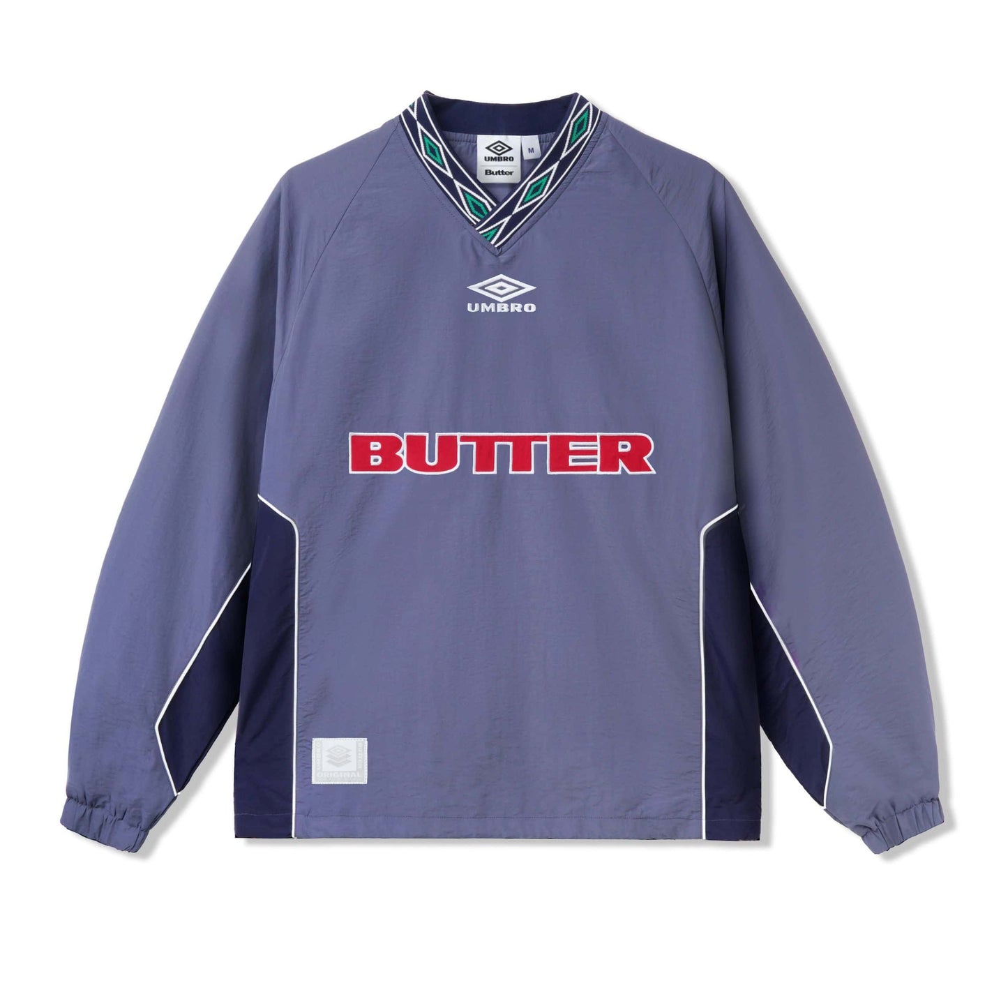 Butter Goods X Umbro 'Training' Pullover Crew (Slate / Navy)