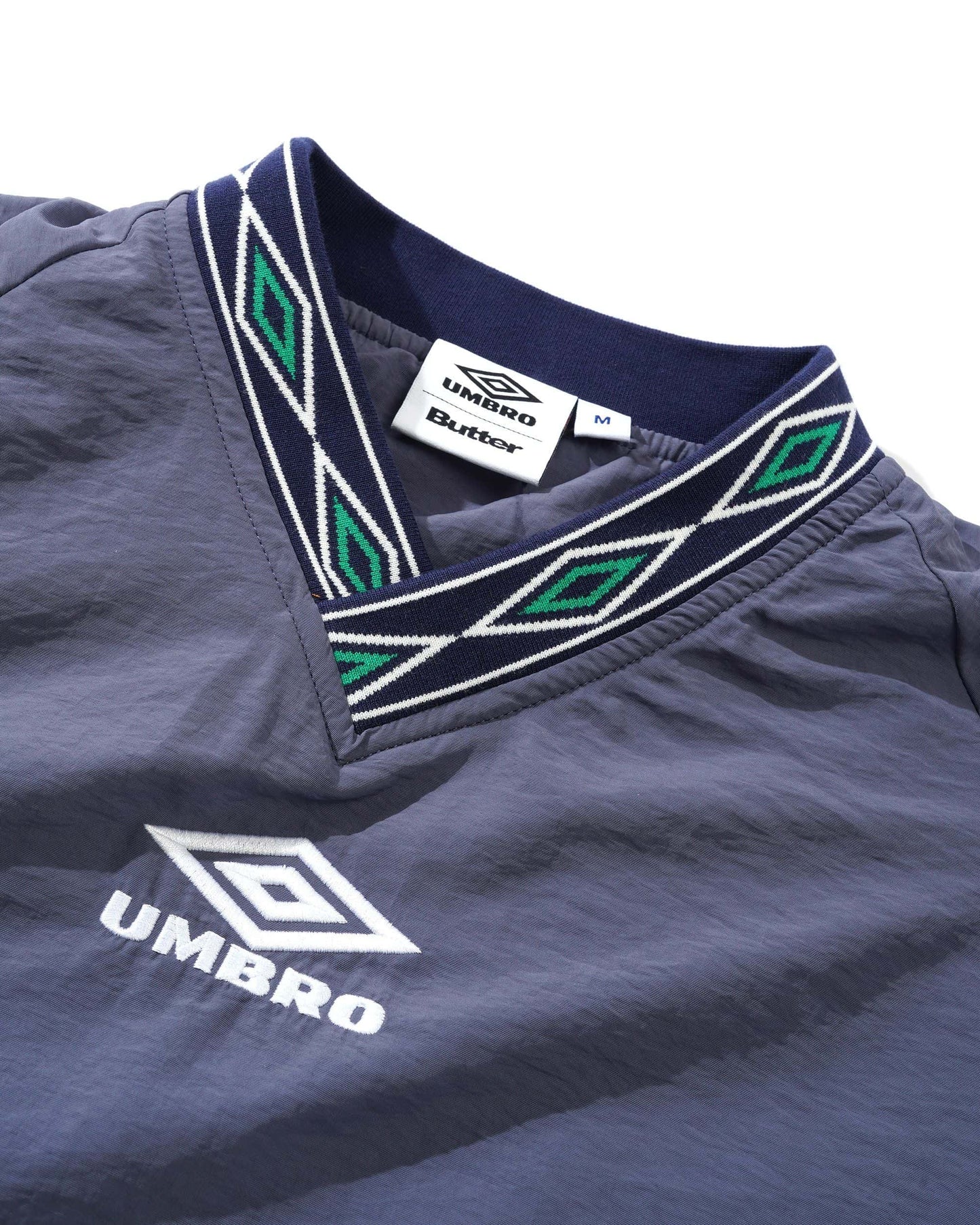 Butter Goods X Umbro 'Training' Pullover Crew (Slate / Navy)