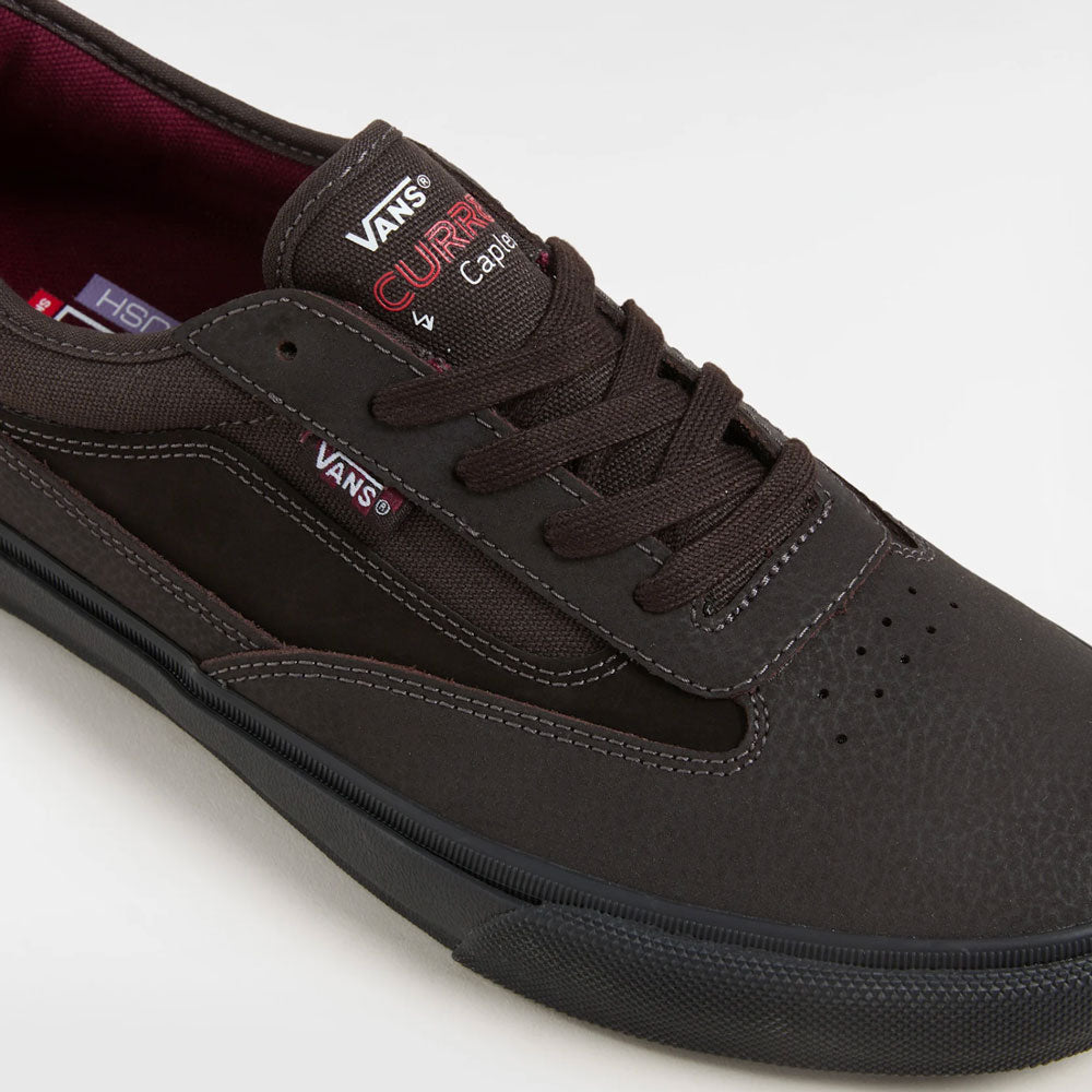 Vans 'Curren Caples' Skate Shoes (Dark Brown)