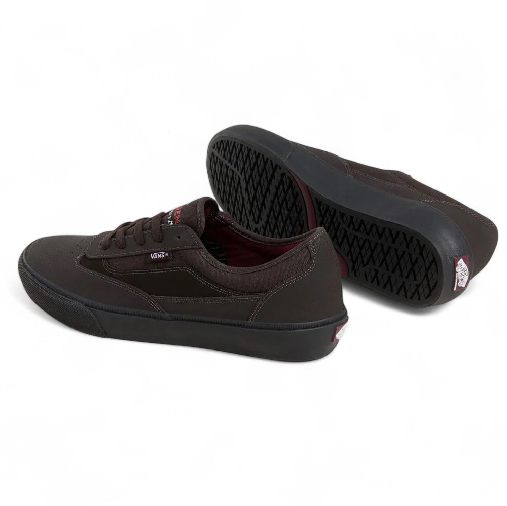 Vans 'Curren Caples' Skate Shoes (Dark Brown)