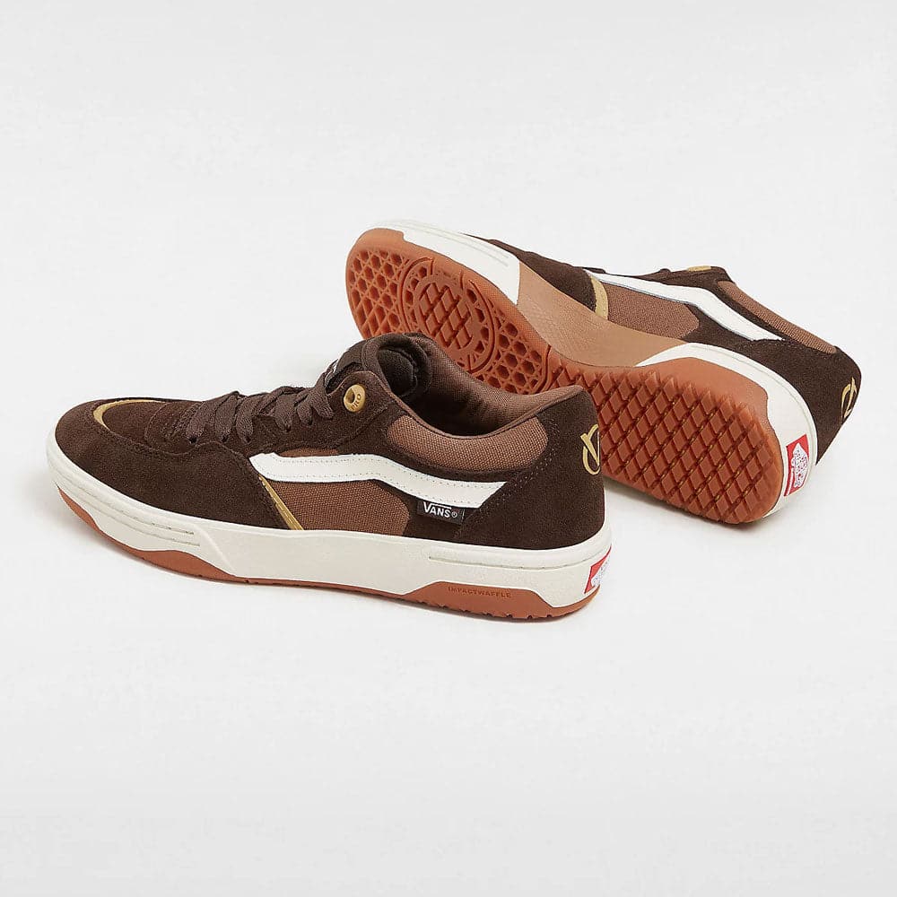 Chocolate vans shoes best sale