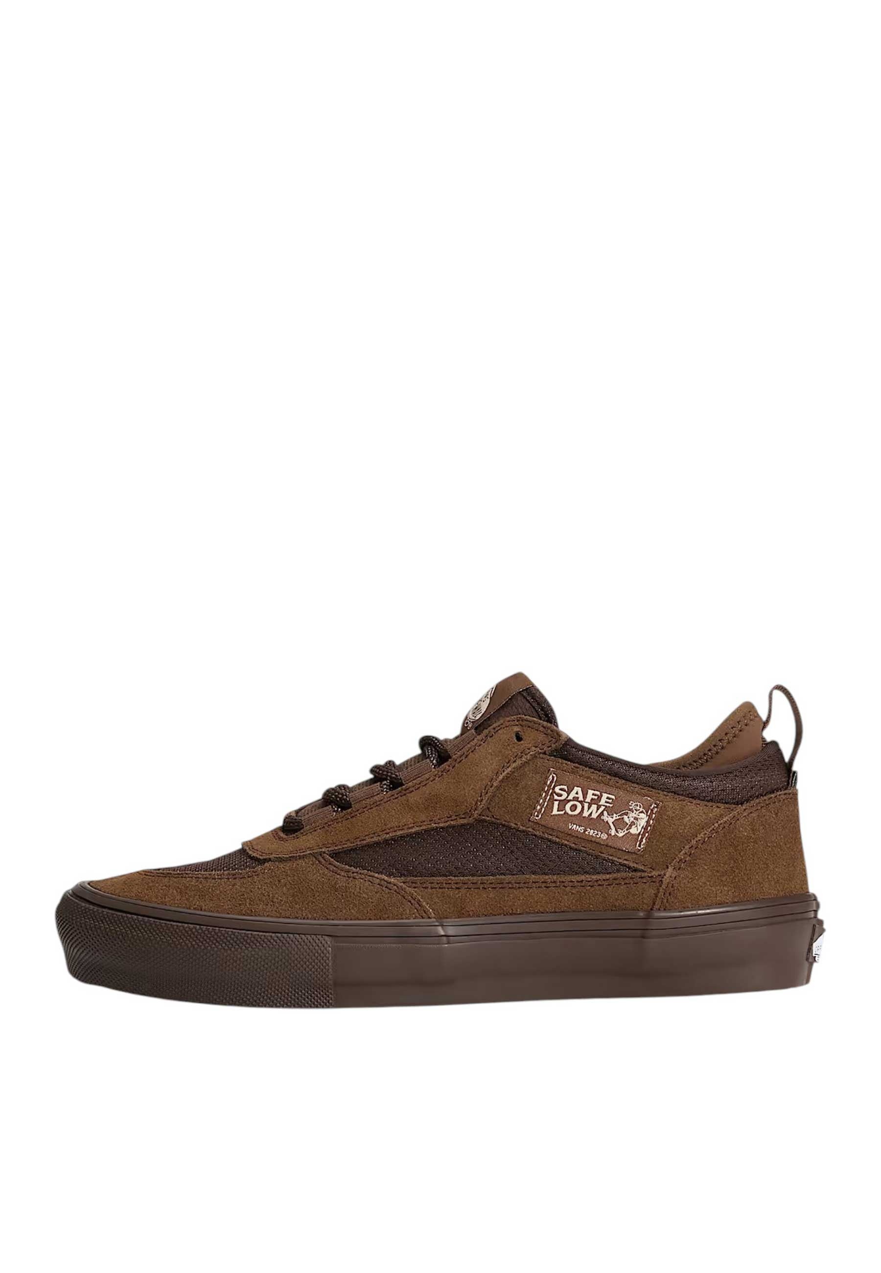Vans 'Skate Safe Low' Skate Shoes (Chocolate)