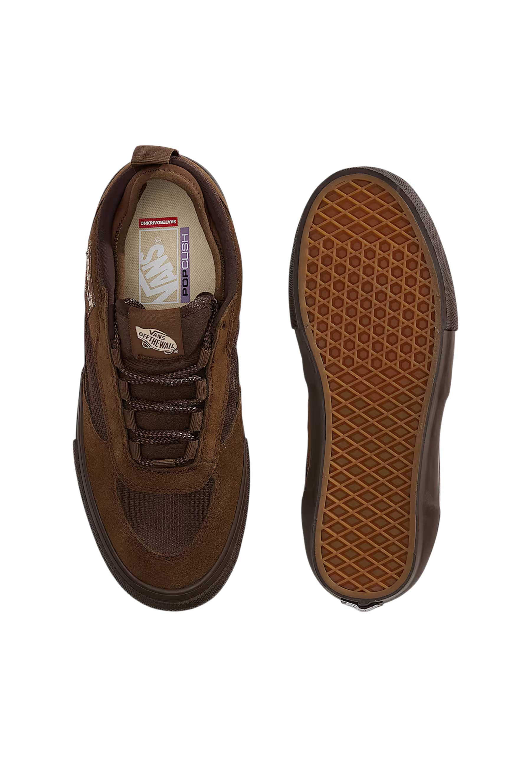 Vans 'Skate Safe Low' Skate Shoes (Chocolate)