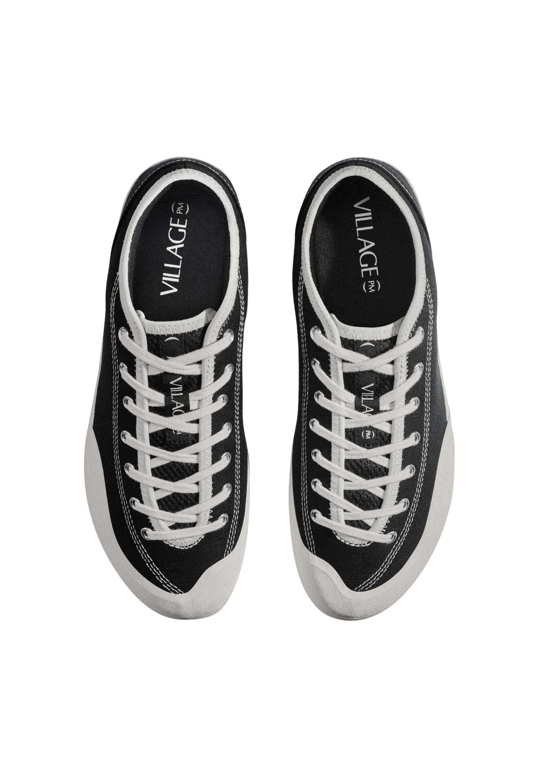 Village PM '1:30pm' Skate Shoes (Black / Whisper White)