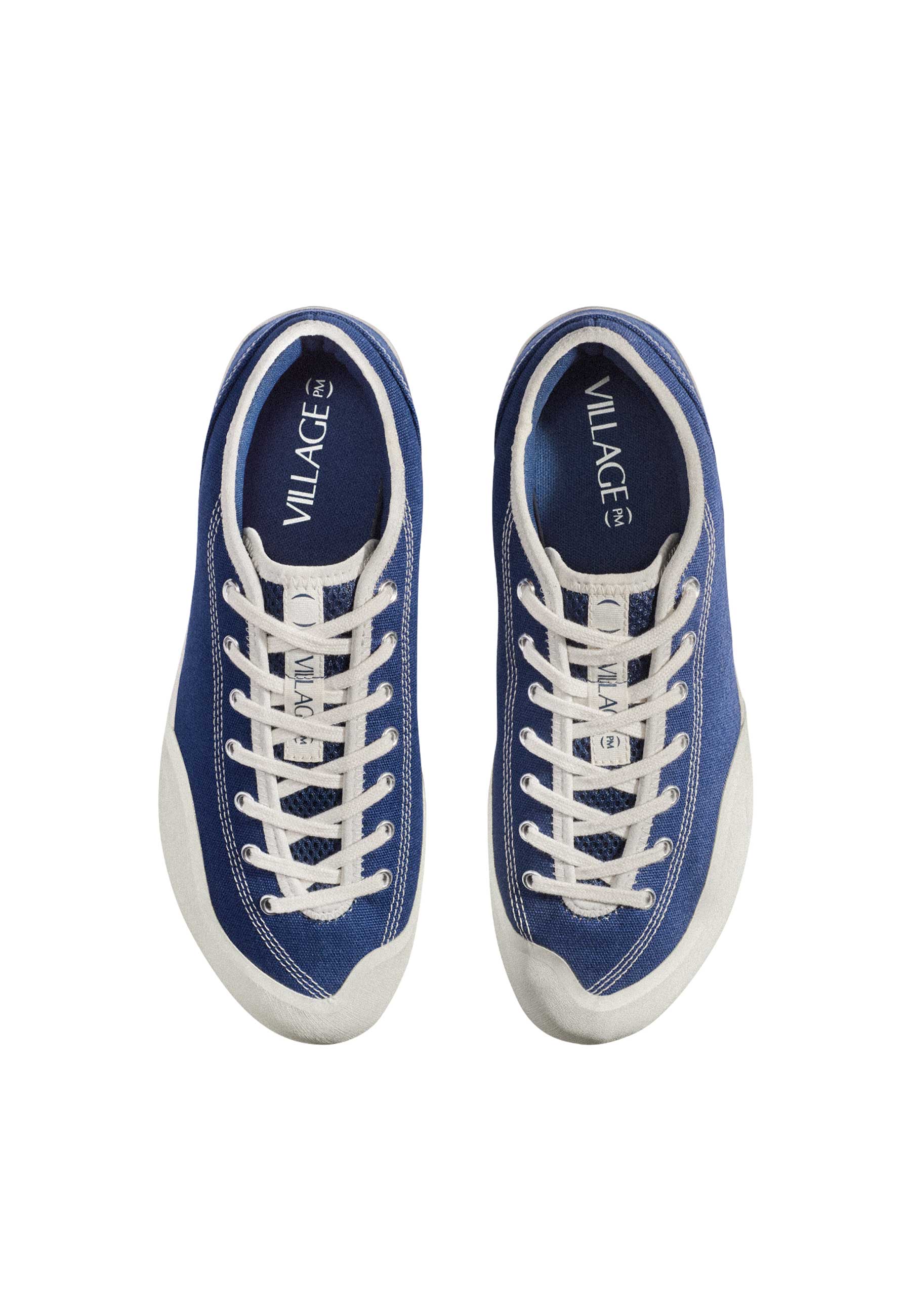 Village PM '1:30pm' Skate Shoes (Navy / Whisper White)
