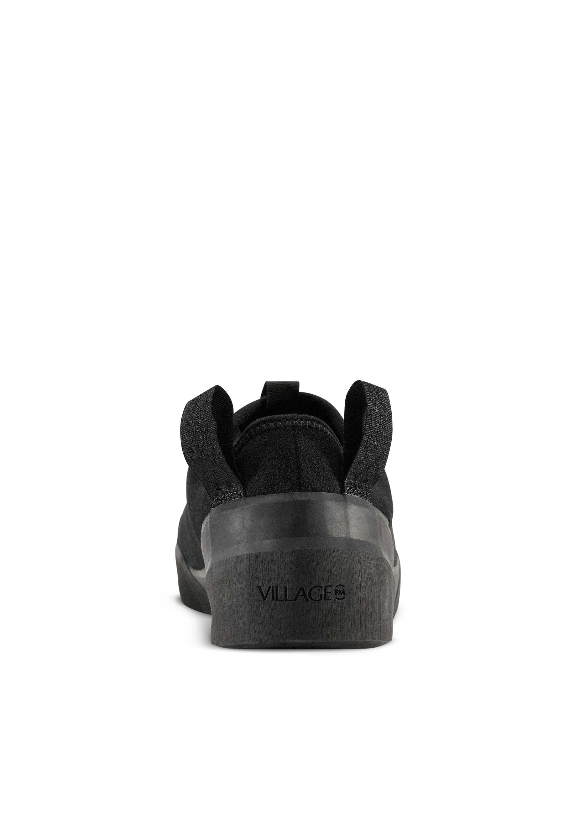 Village PM '1pm' Skate Shoes (Black / Natural Black) | Cardiff
