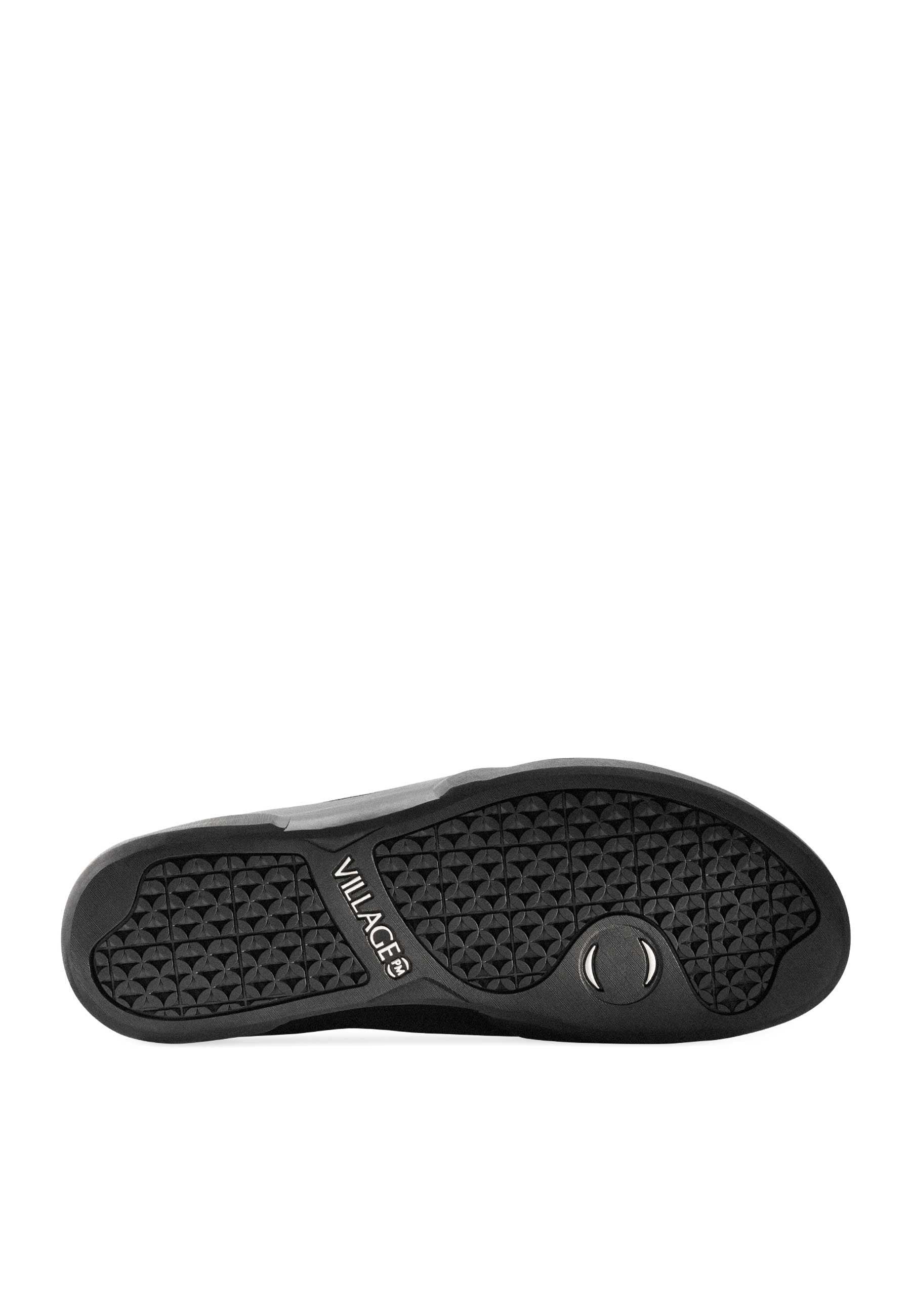 Village PM '1pm' Skate Shoes (Black / Natural Black) | Cardiff