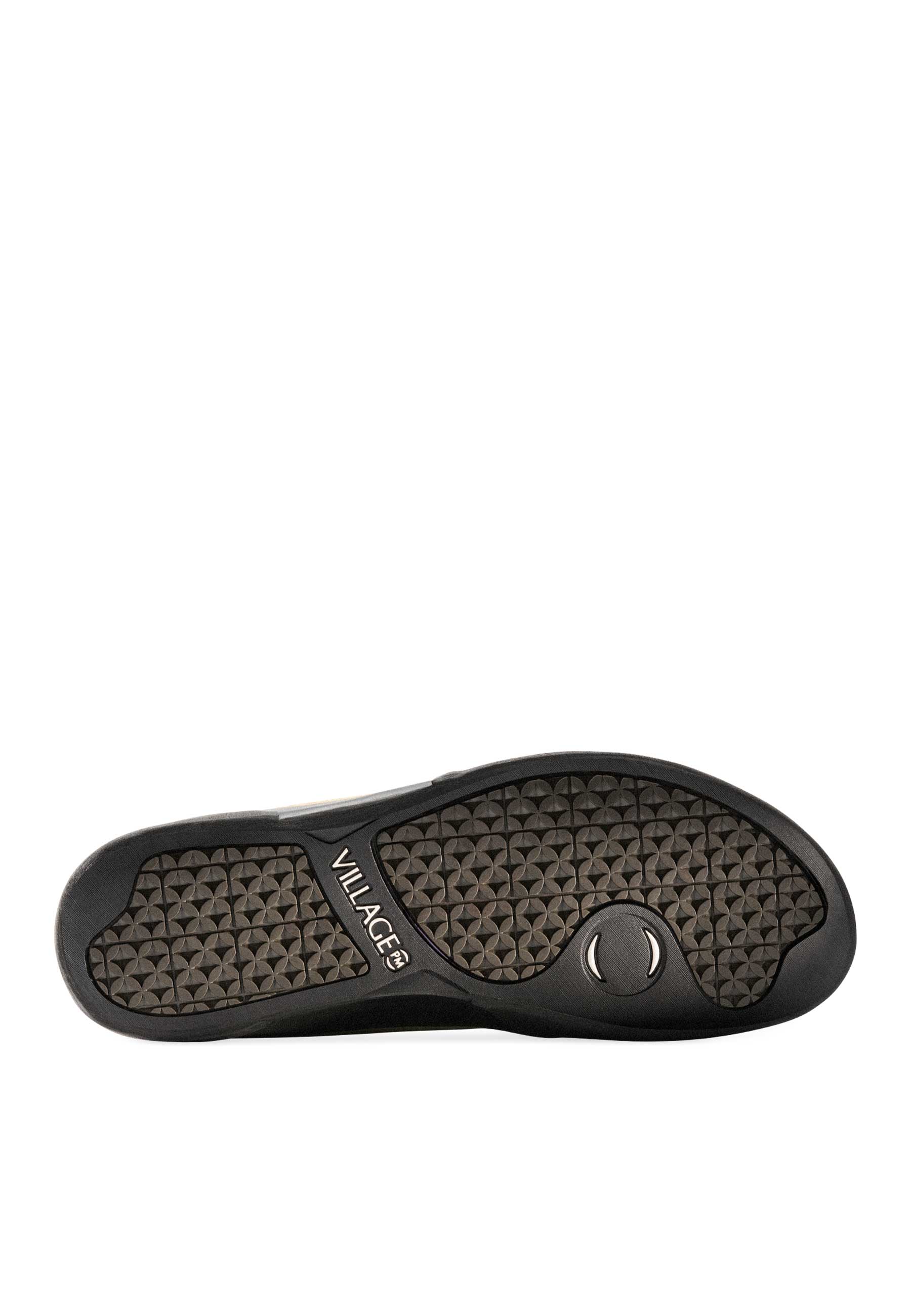 Village PM '1pm Mid' Skate Shoes (Sand / Natural Black)