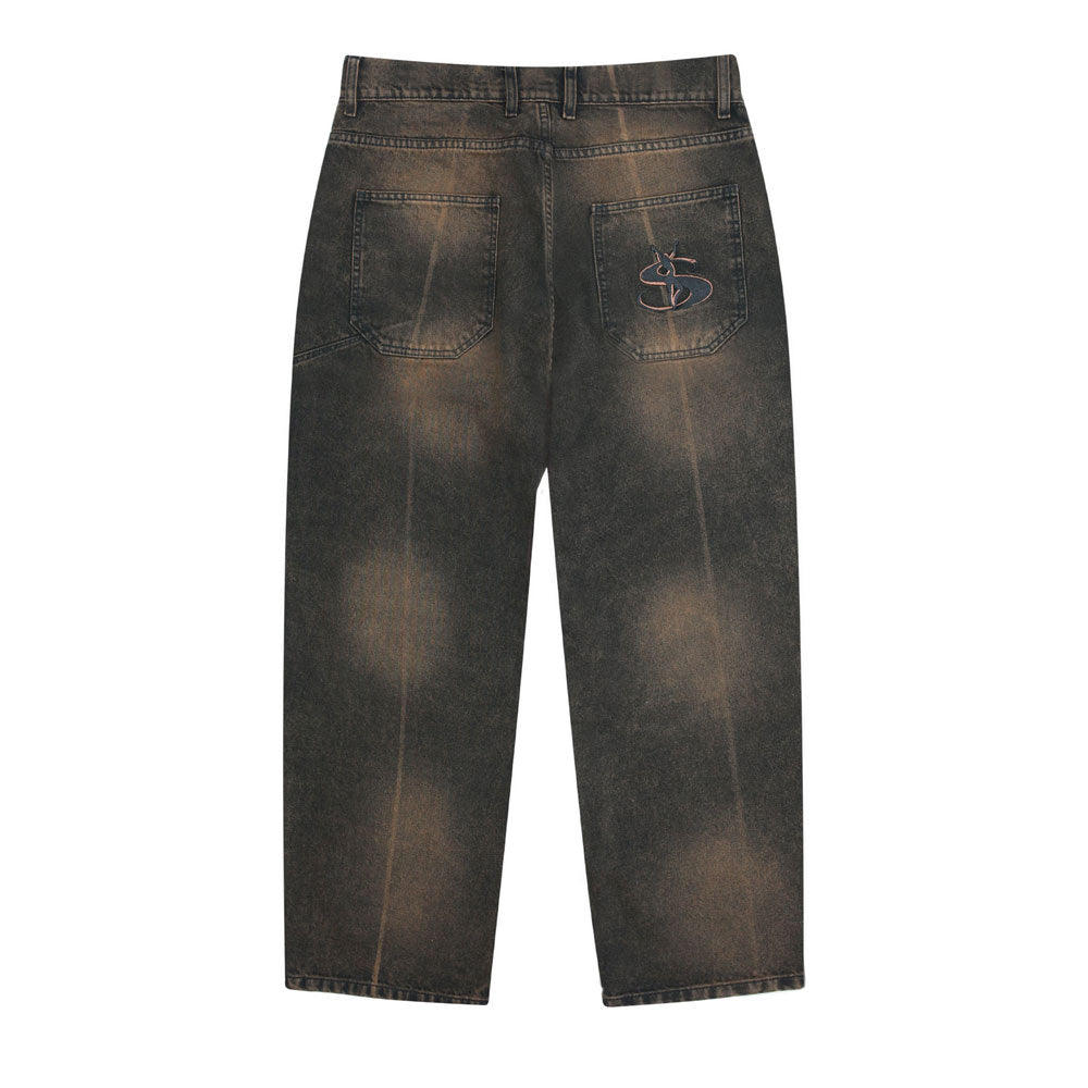 Yardsale 'Bleached Phantasy' Jeans (Bronze) | Cardiff Skateboard Club