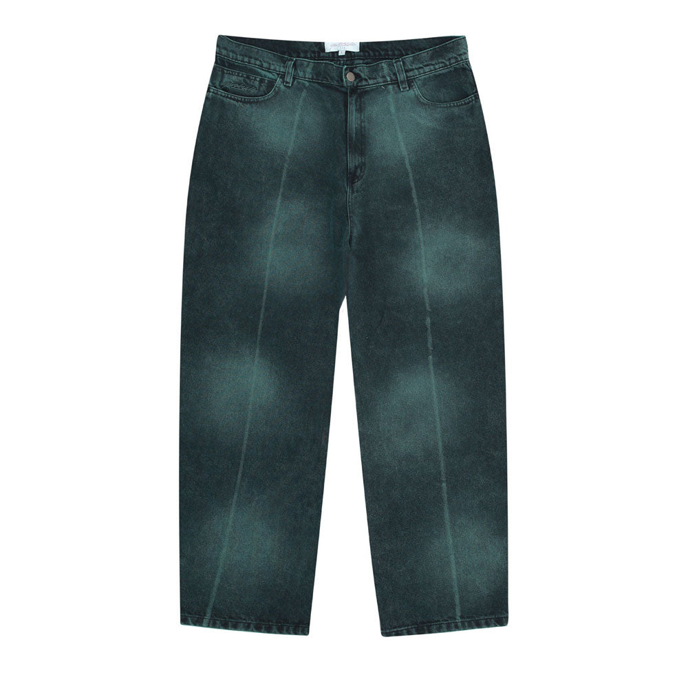 Yardsale 'Bleached Phantasy' Jeans (Emerald) | Cardiff Skateboard Club