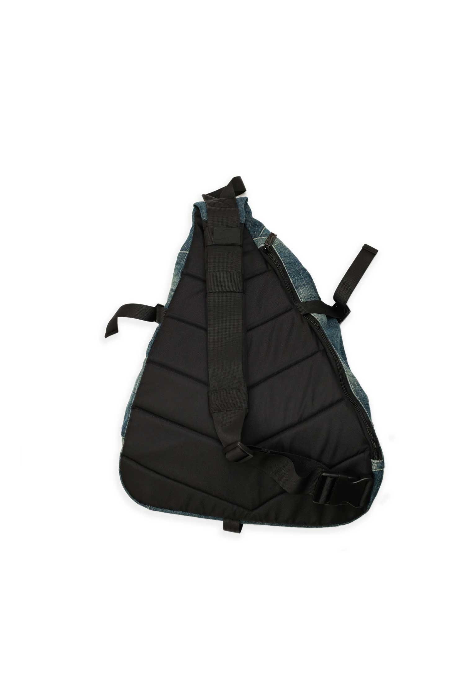 Yardsale Denim Sling Backpack (Blue)