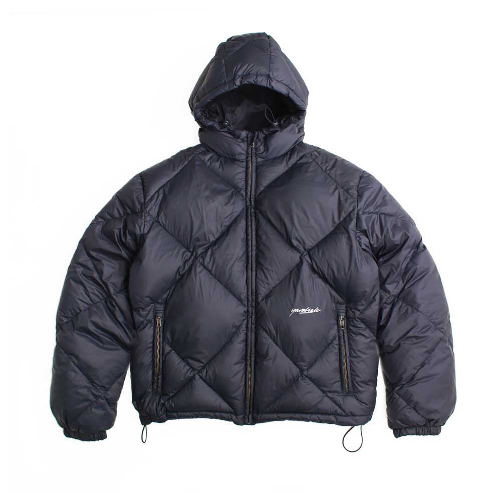 Yardsale 'Diamond' Down Puffer Jacket (Navy)