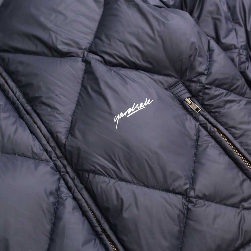 Yardsale 'Diamond' Down Puffer Jacket (Navy)