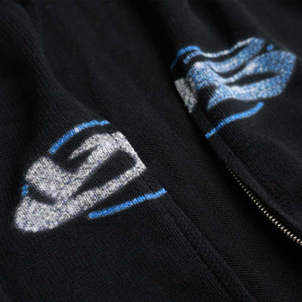 Yardsale 'Glitz' Knitted Hood (Black)