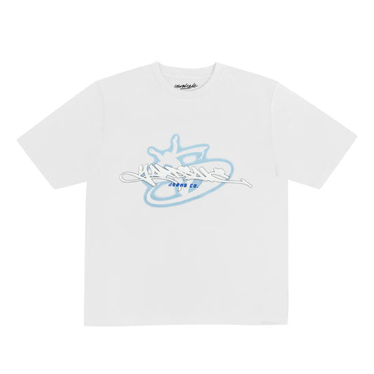 Yardsale 'Jeans Co' T-Shirt (White)