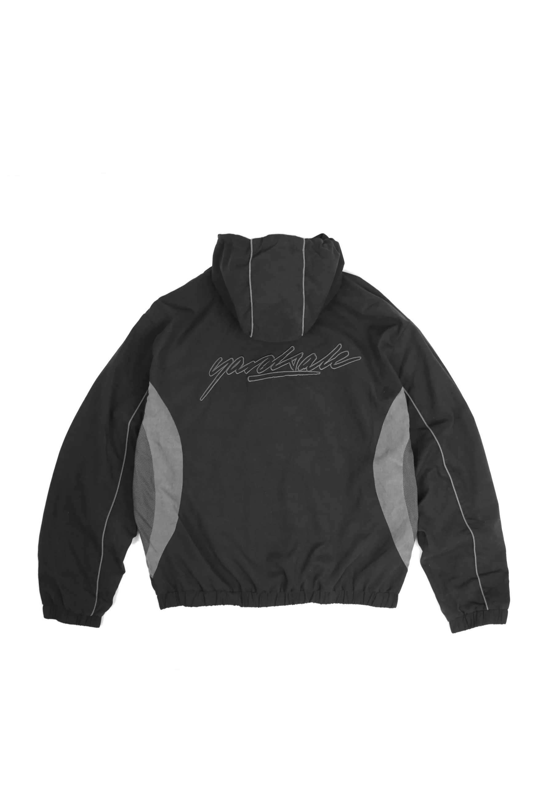 Yardsale 'Luna' Shell Tracksuit Jacket (Black / Grey)