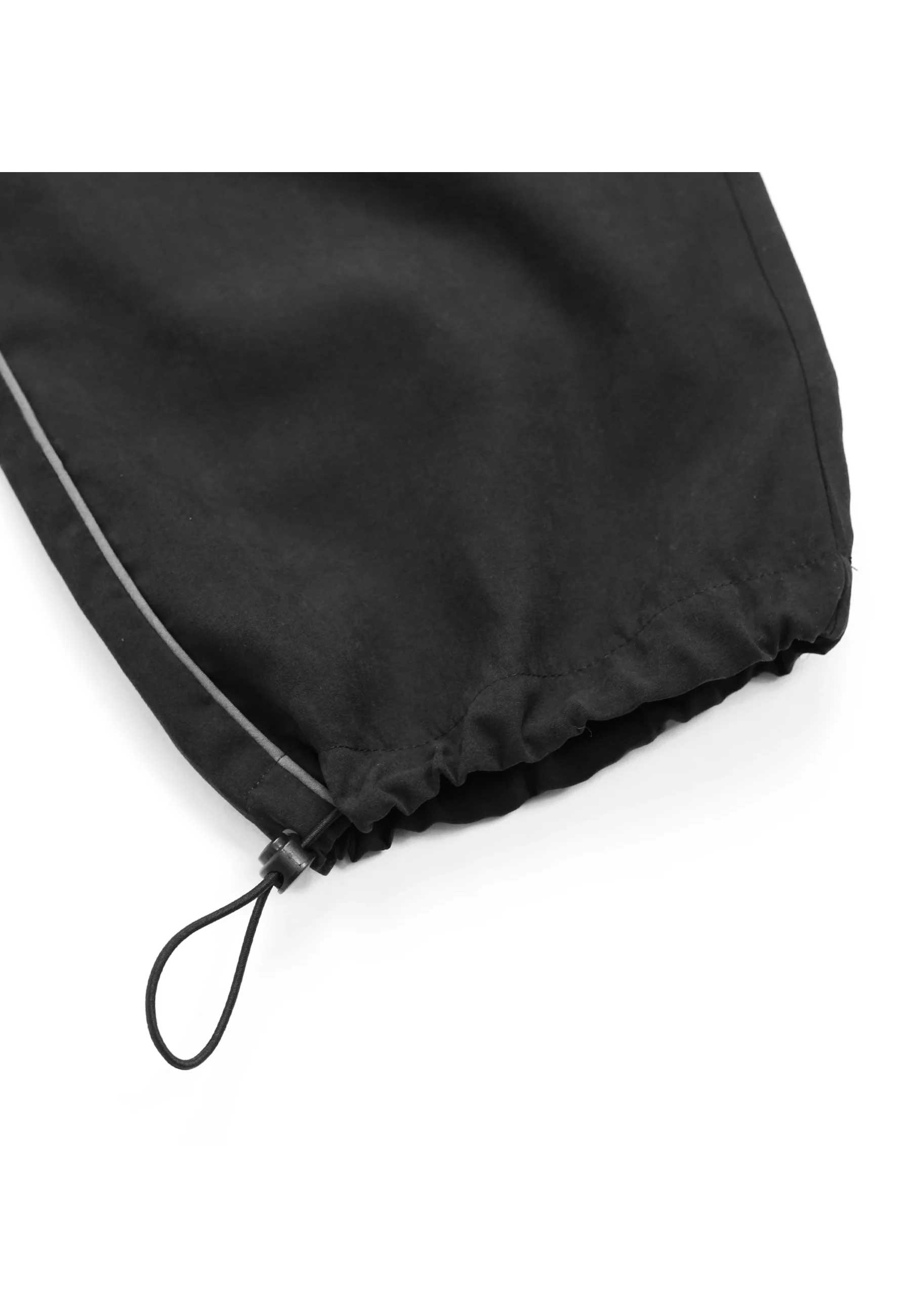 Yardsale 'Luna' Shell Tracksuit Bottoms (Black / Grey)