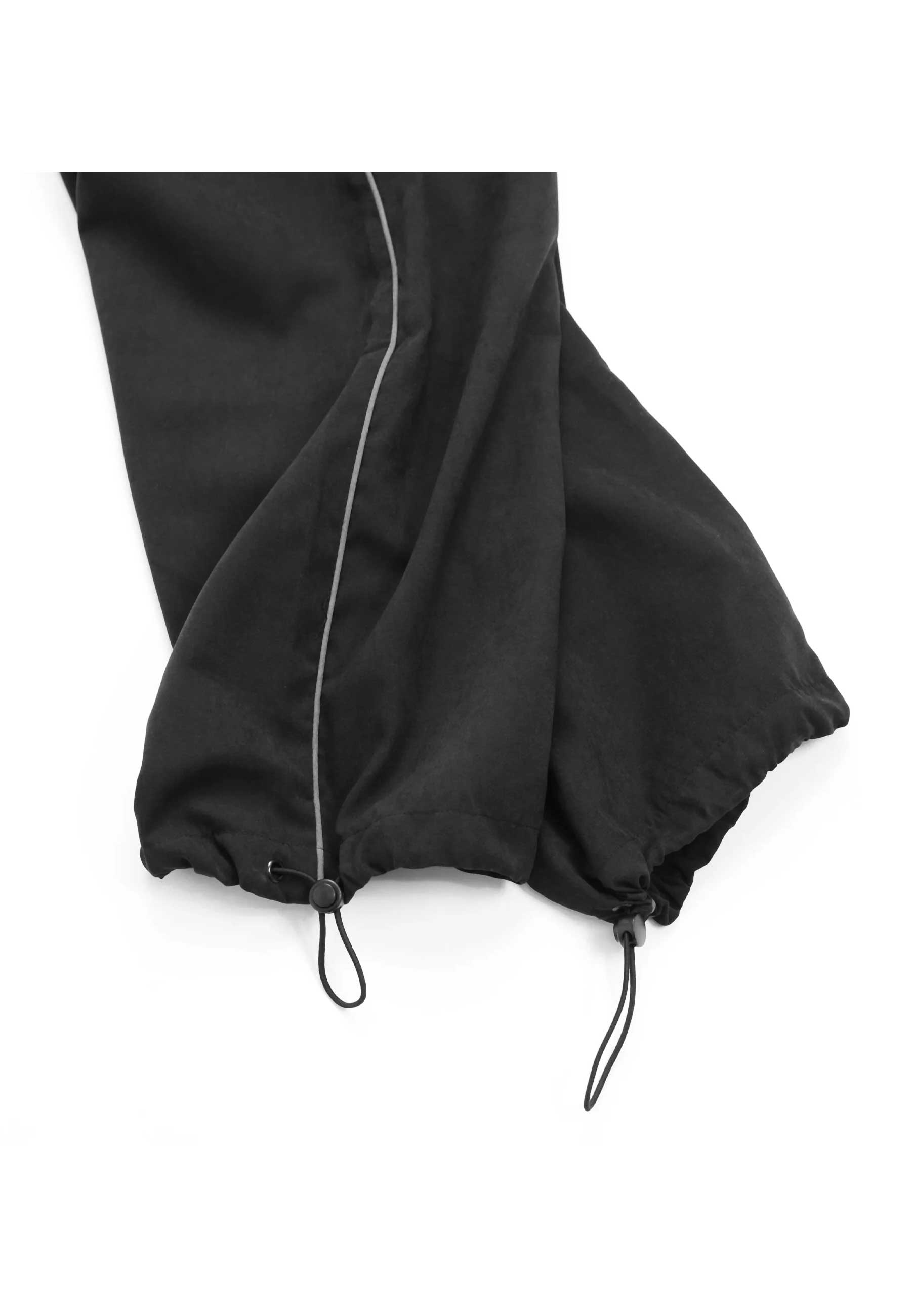 Yardsale 'Luna' Shell Tracksuit Bottoms (Black / Grey)
