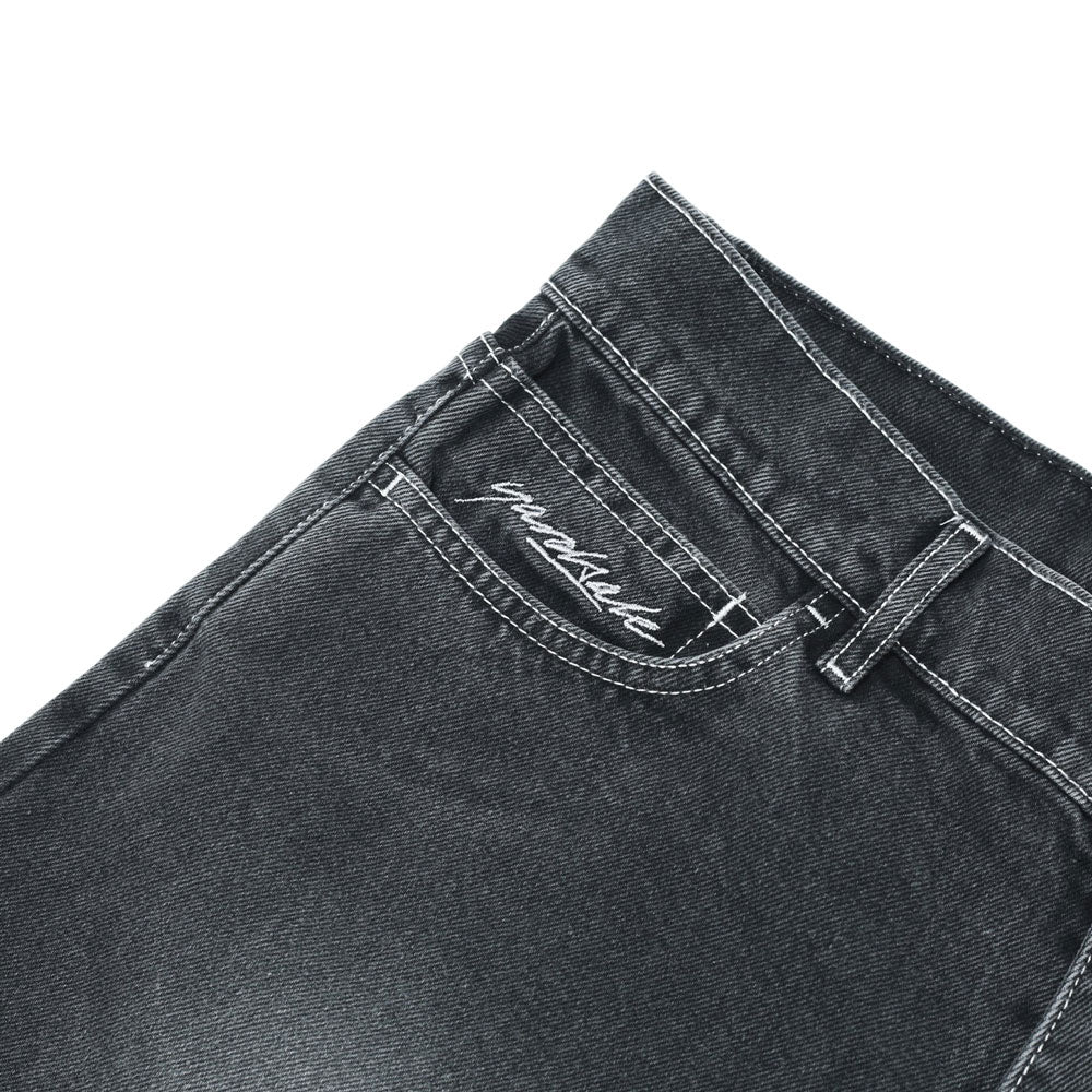Yardsale 'Phantasy Panel' Jeans (Black)