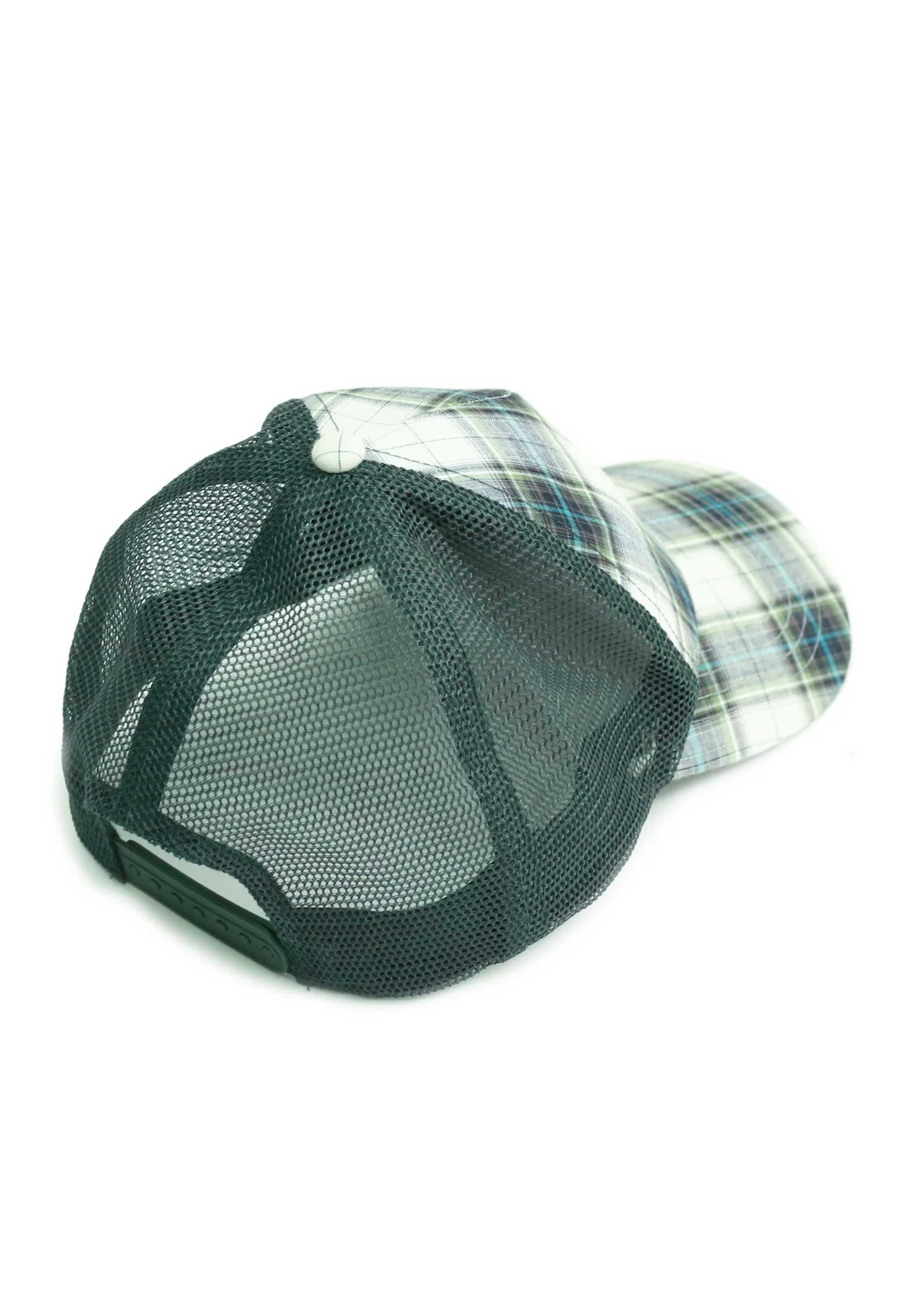 Yardsale 'Phantasy Plaid' Trucker Cap (Green)