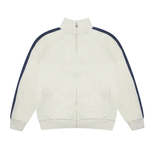 Yardsale 'Woven Phantasy' Full Zip Jacket (Cream)