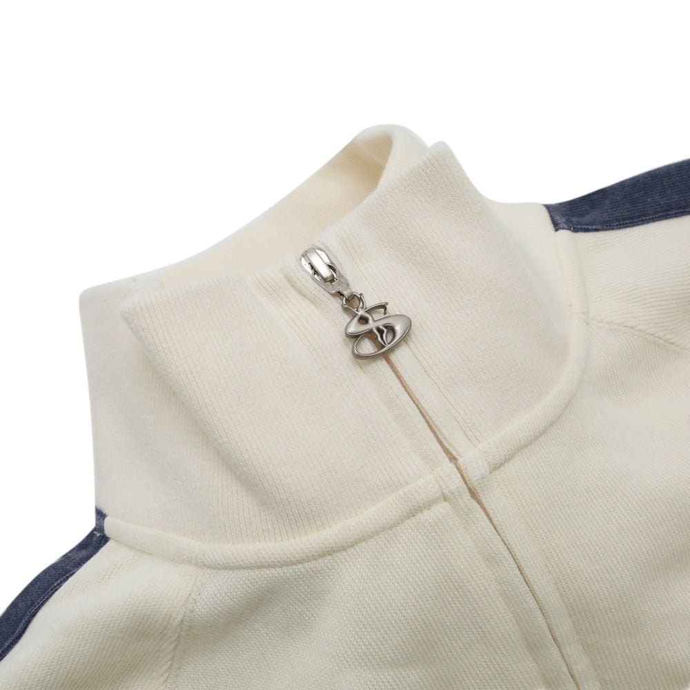 Yardsale 'Woven Phantasy' Full Zip Jacket (Cream)