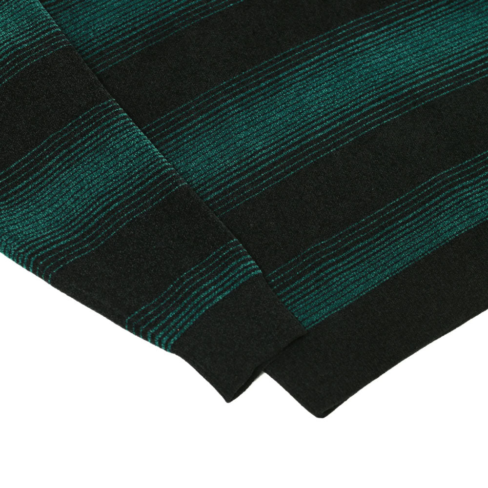 Yardsale 'Ripple Chenille' Crew (Green / Black)