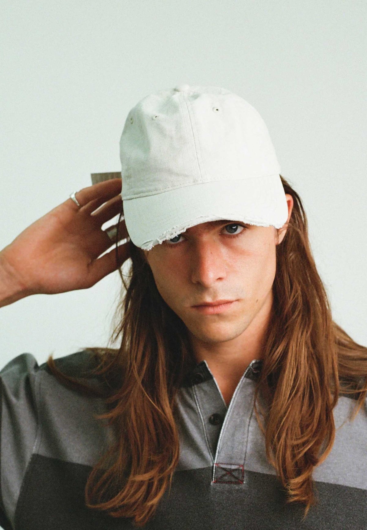 Yardsale 'Ripstop' 6 Panel Cap (Pale Stone)