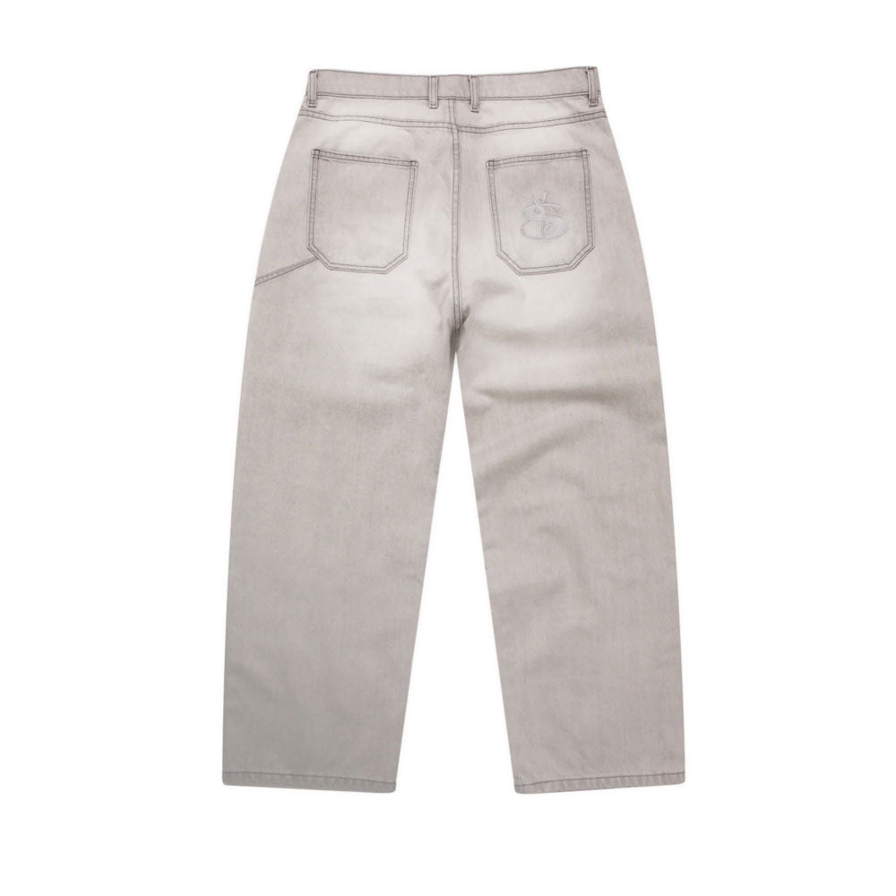 Yardsale 'Slub Stain Phantasy' Jeans (Silver)