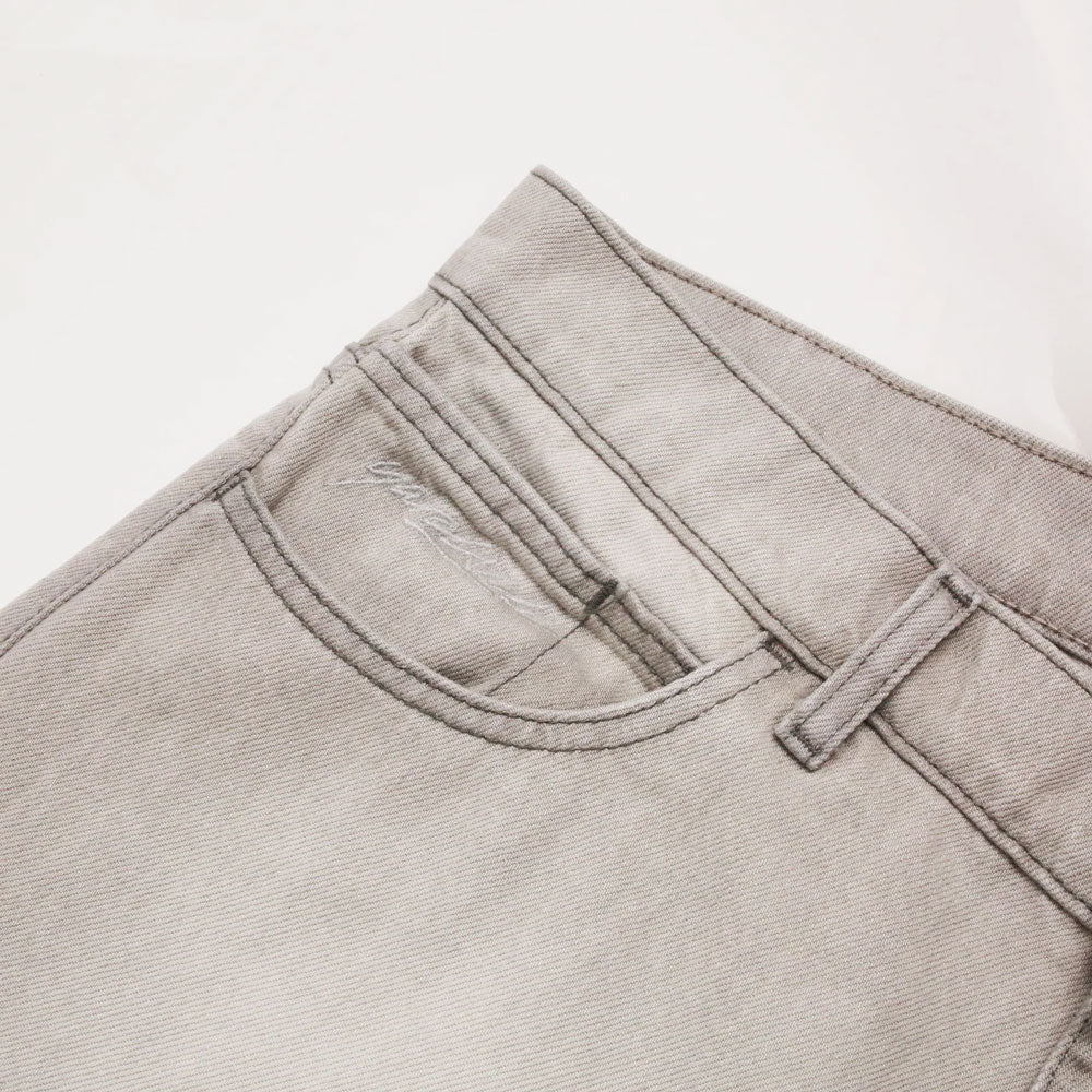 Yardsale 'Slub Stain Phantasy' Jeans (Silver)