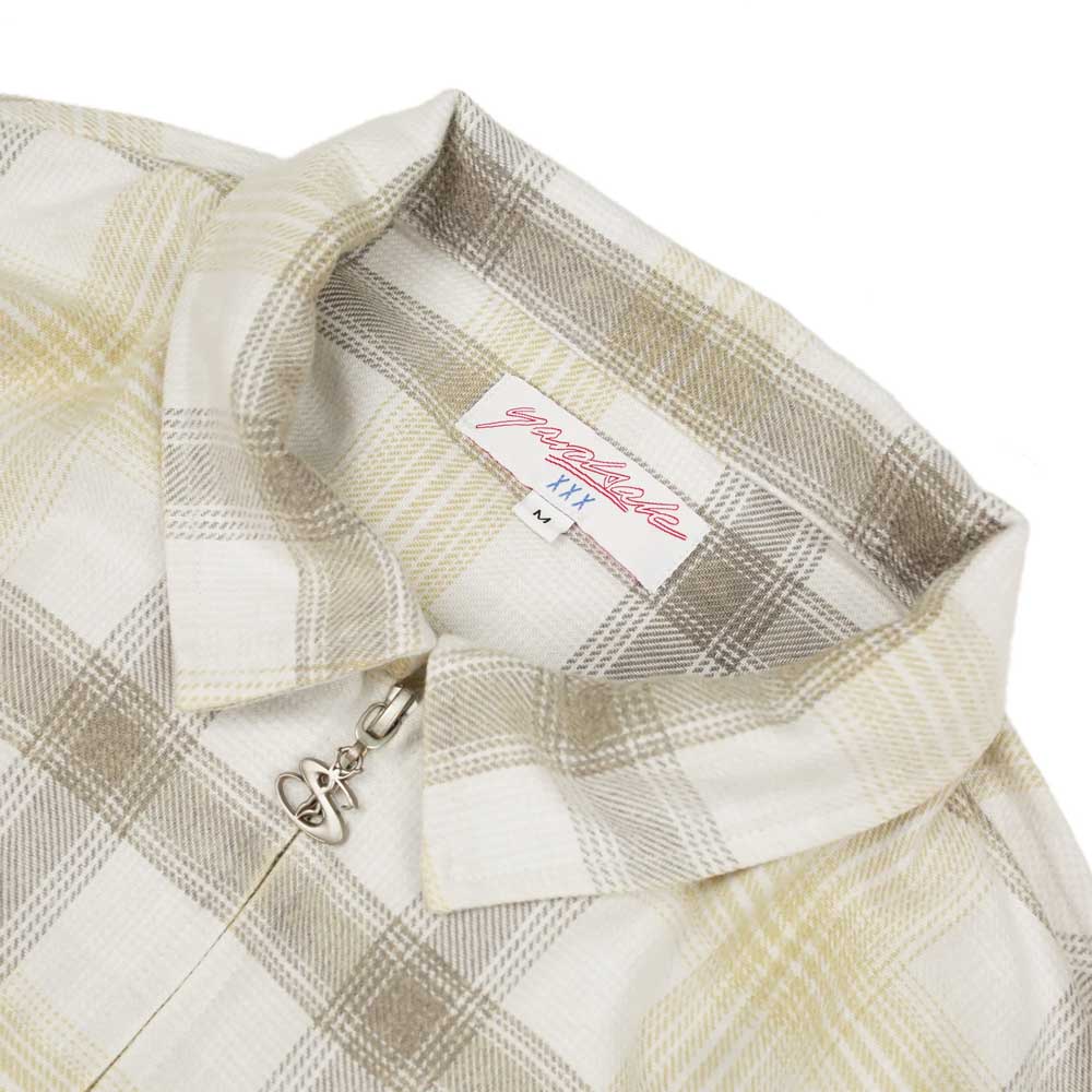 Yardsale 'Tartan' Full Zip Jacket (Sand)