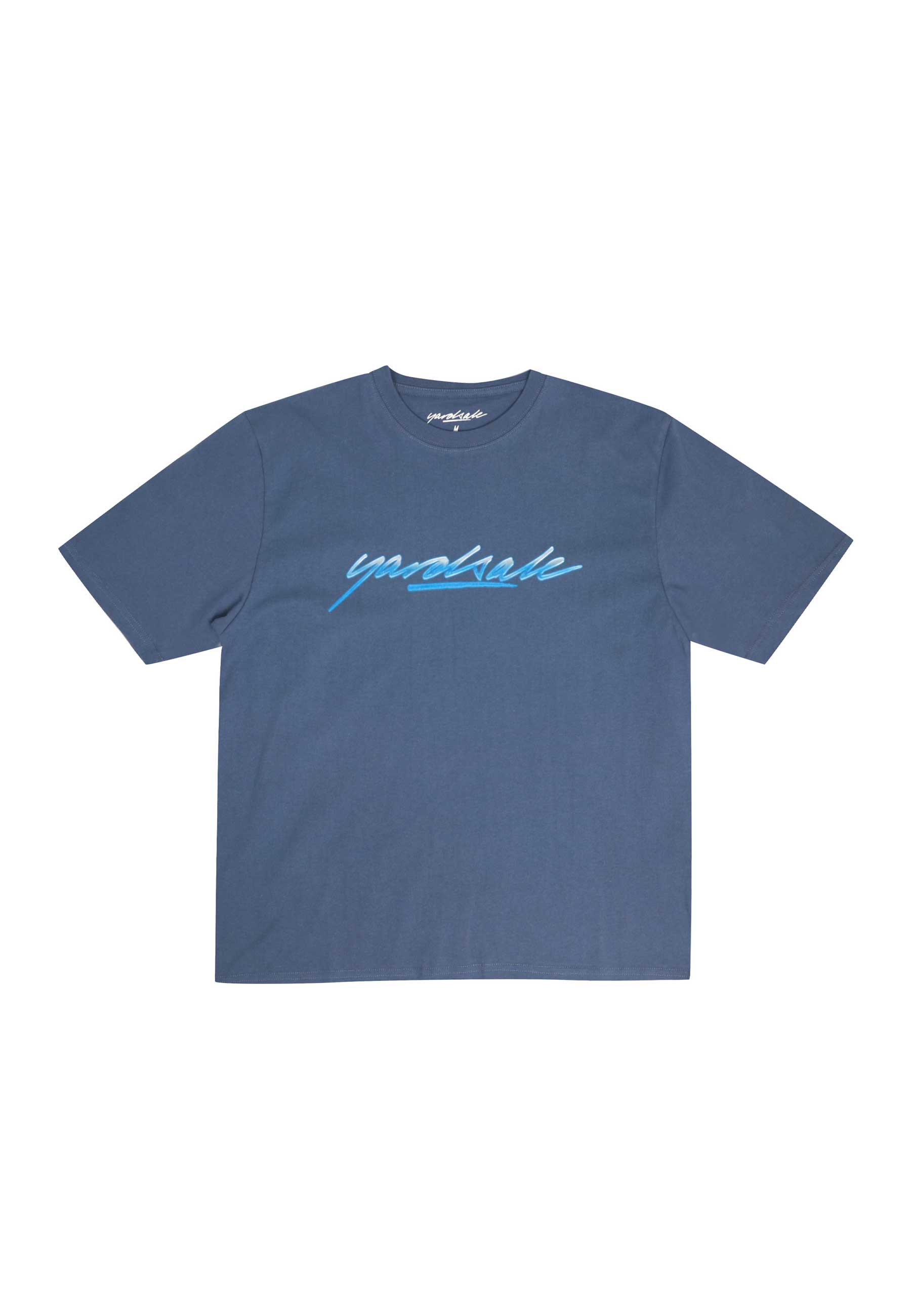 Yardsale 'Washed Script' T-Shirt (Blue)