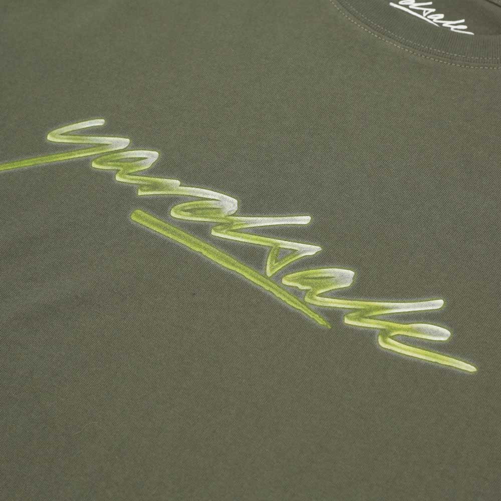 Yardsale 'Washed Script' T-Shirt (Sand)