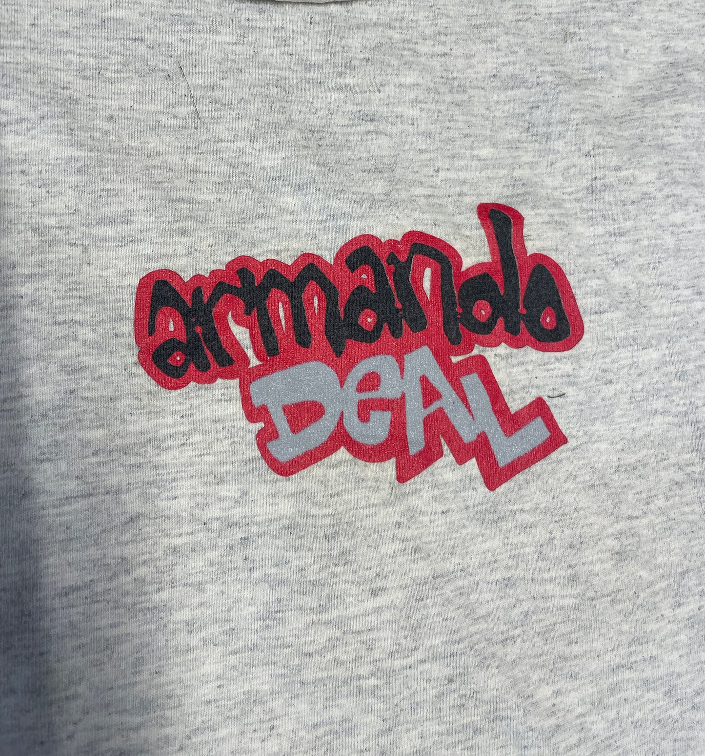 New Deal Armando Barajas 'Devil Woman' T-Shirt (Grey) VINTAGE 90s