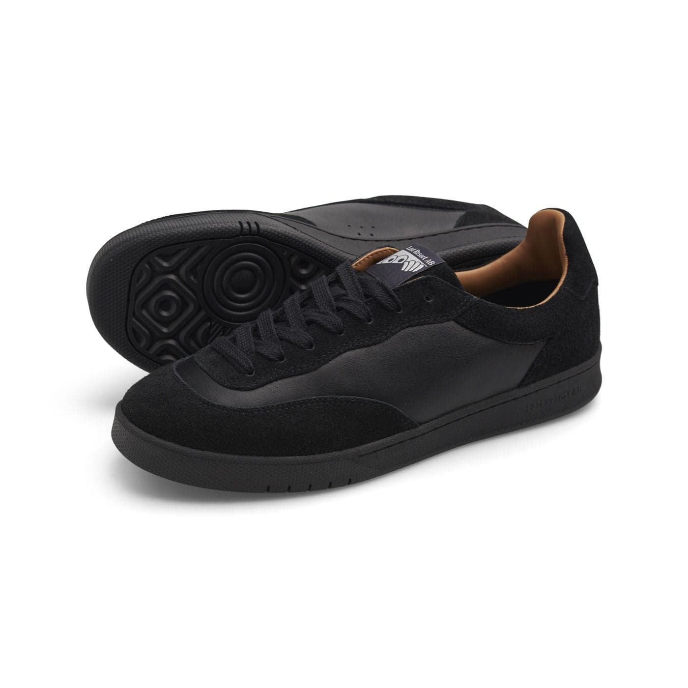 Last Resort 'CM001 Suede / Leather Lo' Skate Shoes (Black / Black)