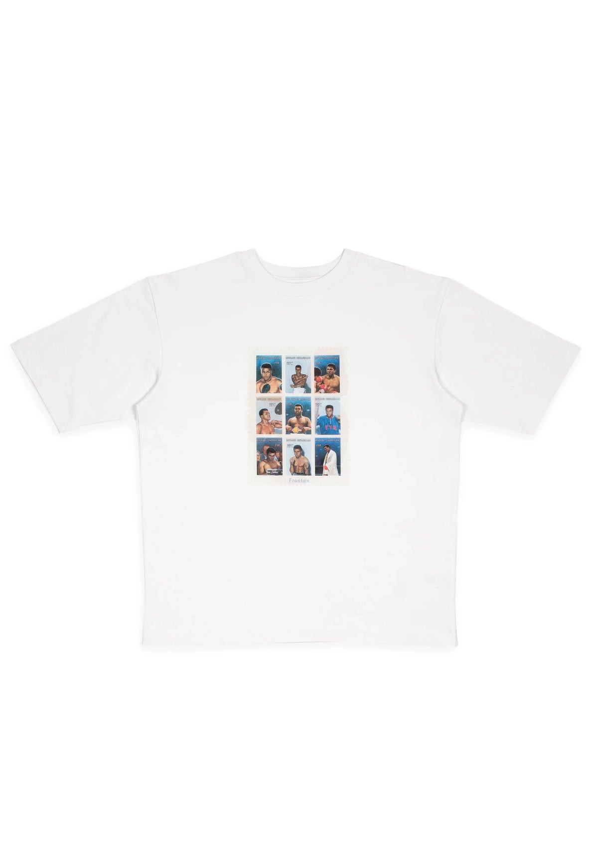 Fountain 'Stamp' T-Shirt (White)