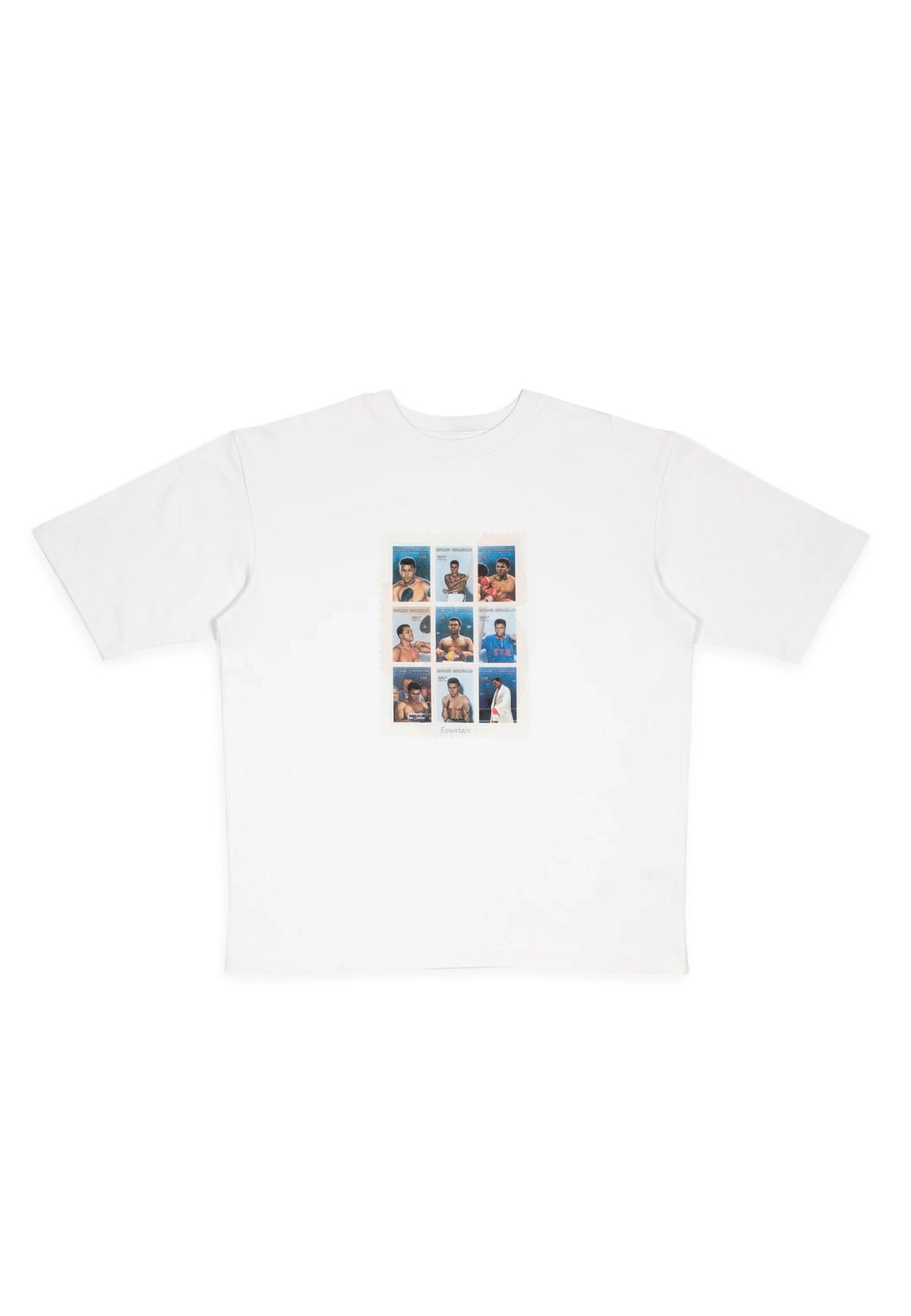 Fountain 'Stamp' T-Shirt (White)