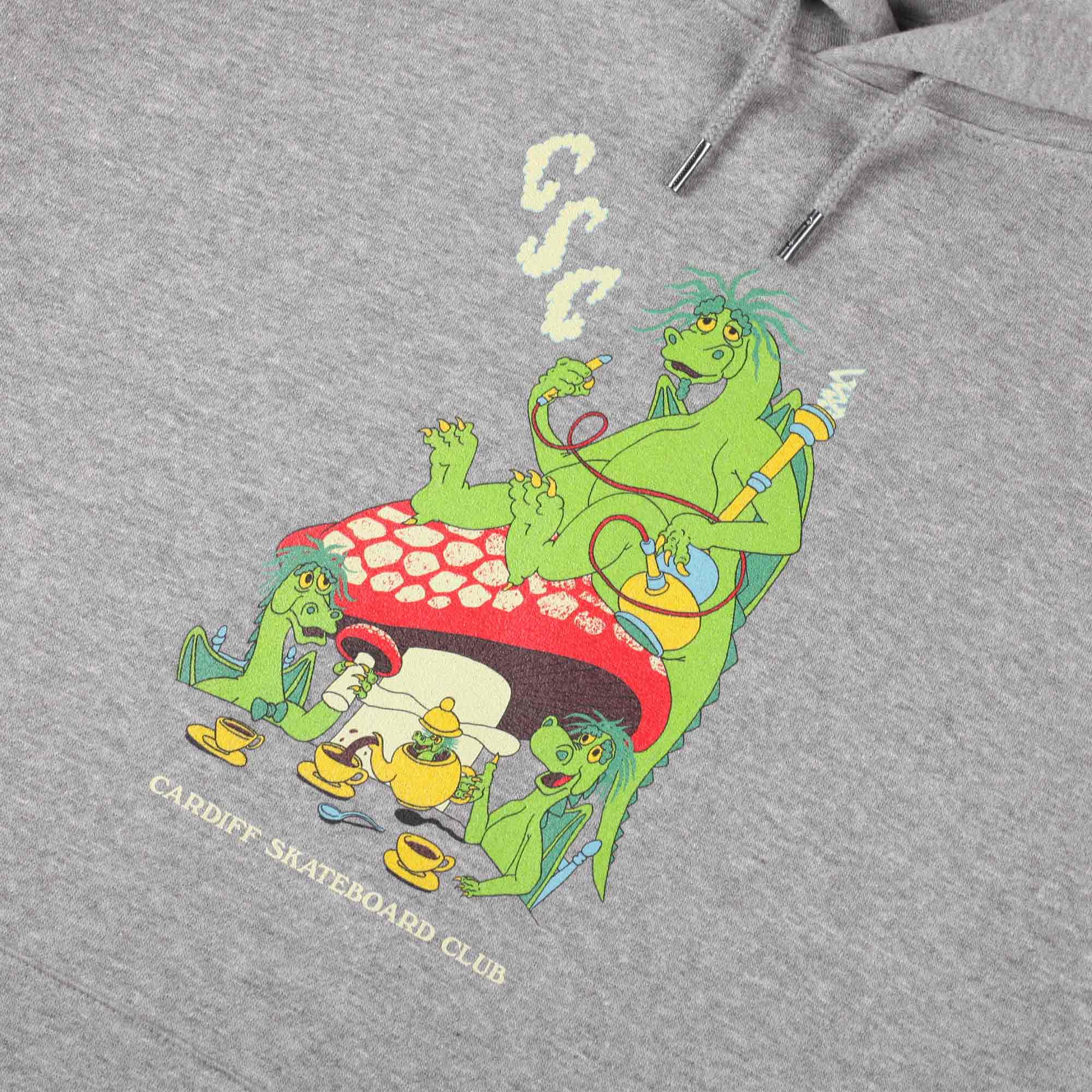 CSC 'Shrooms' Hood (Melange Grey)