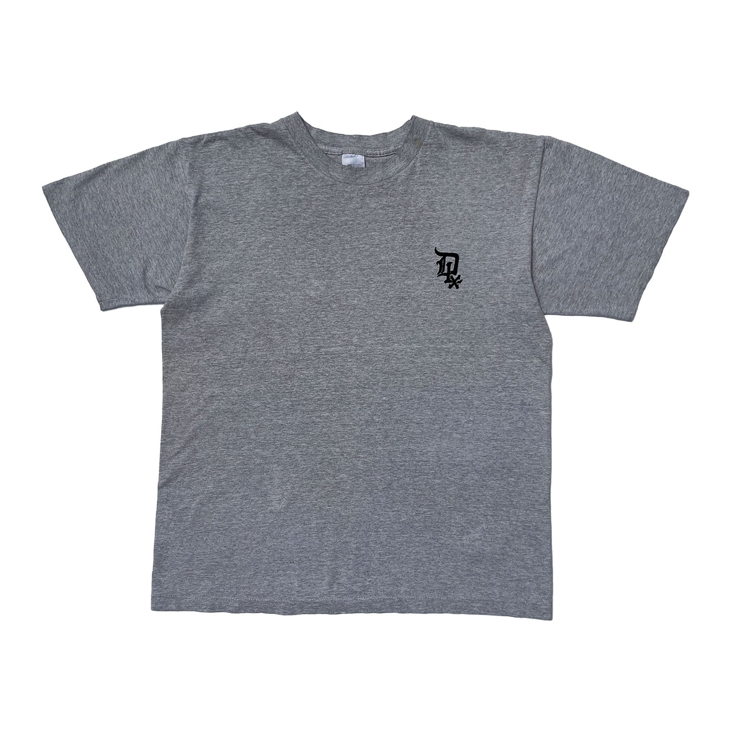 Deluxe DLX Grey Skate Single Stitched T-Shirt OG 90s