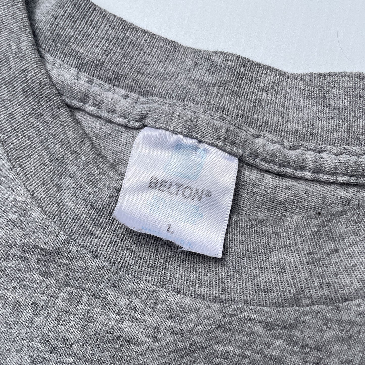 Deluxe DLX Grey Skate Single Stitched T-Shirt OG 90s