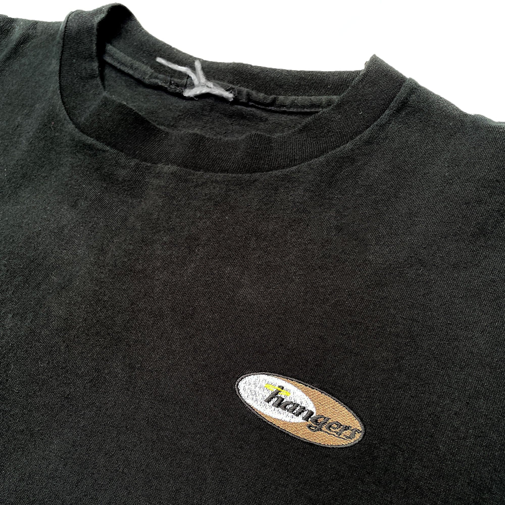 Hangers Single Stitched Long Sleeve T-Shirt (Black) VINTAGE 80s