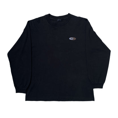 Hangers Single Stitched Long Sleeve T-Shirt (Black) VINTAGE 80s