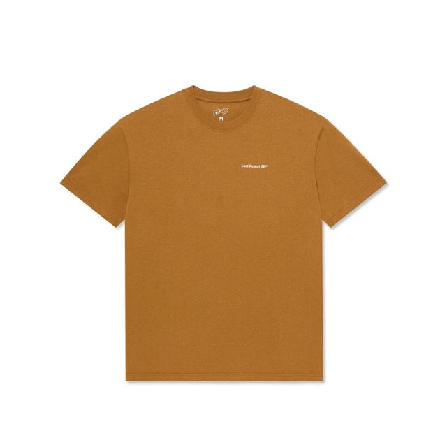 Last Resort 'Atlas Monogram' T-Shirt (Golden Brown / White)