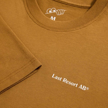 Last Resort 'Atlas Monogram' T-Shirt (Golden Brown / White)